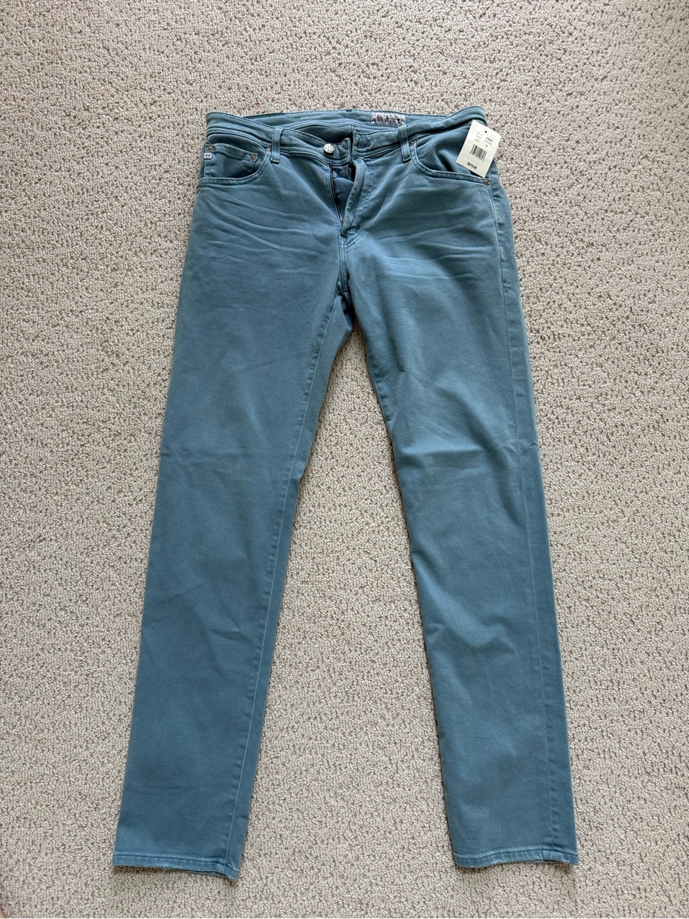 Men’s AG Tellis Modern Slim Light Blue Jeans - NWT size 34 waist, 33 length